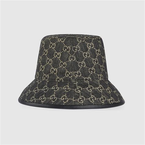 gucci rainbow bucket hat|gucci bucket hat denim.